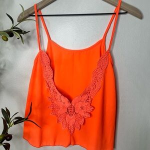 Cantata USA Orange Crop Tank Top XS